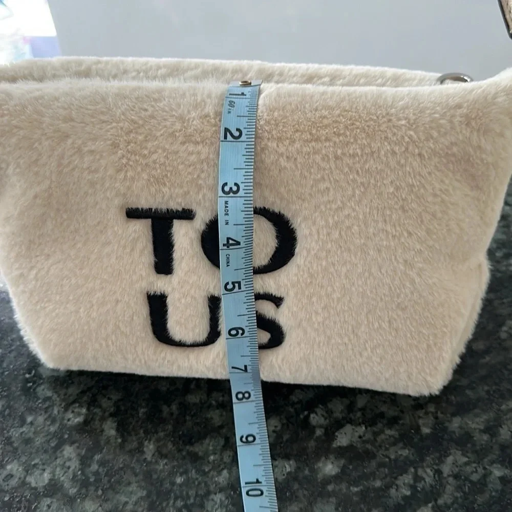 TOUS FUR and leather bag authentic 100%​